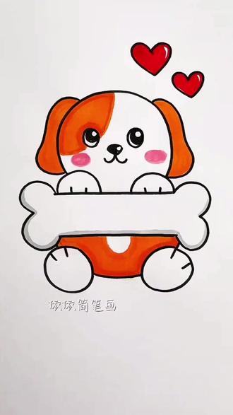 一起来试试吧!#儿童简笔画 #亲子简笔画