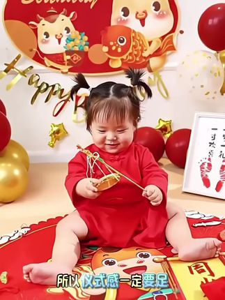 #随时随地标记一下 #抓周道具套装 #抓周仪式 #抓周道具用品