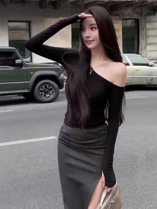 #温柔气质穿搭 #优雅气质 #美爆了 #清纯女神 #高端气质套装