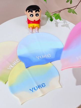 这款泳帽孩子带了都不舍得摘下来,防水抗氯还不勒头#硅胶泳帽#泳帽#游泳#游泳装备 #儿童泳帽