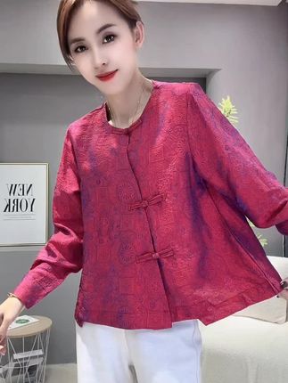 #只做高品质 #中式服装 #国风上衣 #好物推荐🔥