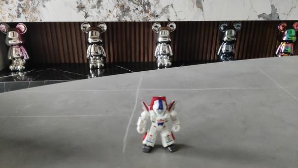 星辰5弹装甲隐藏天火,珍珠白加珠光漆这工艺666!还能合体天火擎天柱!🤩#变形金刚星辰五代。