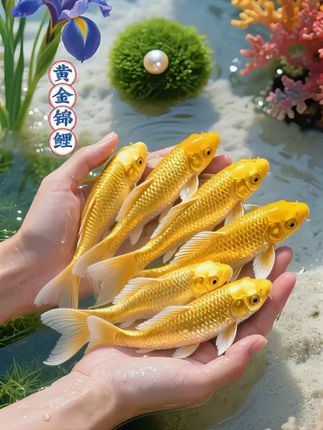 黄金锦鲤~冷水好养不挑缸,新手也能轻松上手!金灿灿鳞片超吸睛,游动自带“招财”气场,不管放客厅还是阳台都超亮眼~鱼苗鲜活发货,养在家中添活力,现在入手超划算,快给家里添份灵动财运!#观赏鱼#锦鲤#黄金锦鲤#冷水鱼#水族爱好者