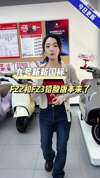 九号新国标FZ2和FZ3铅酸版本来了##九号新国标引领全民智驾 #行业最强电摩 #年轻人都爱的智能电动车 #九号玩家模式 #新年骑九号