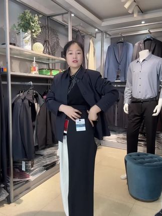 来条高大上的商务休闲裤#郑州男装批发#郑州男装燕子