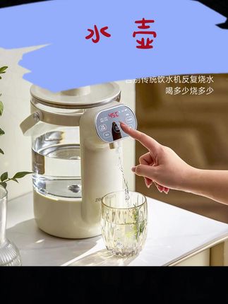 德国ZEMKON智能恒温电热水瓶304烧水壶家用多功能保温电热水壶3L