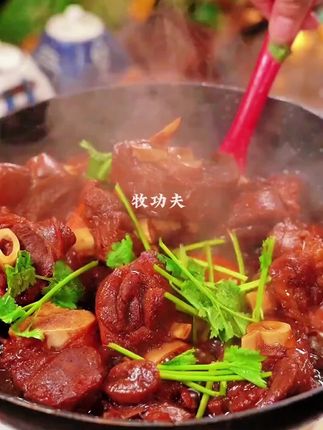 买4斤羊小腿送炖肉料包!清真牛羊肉!活羊现宰的都是新鲜的原切羊小腿!放心拍!