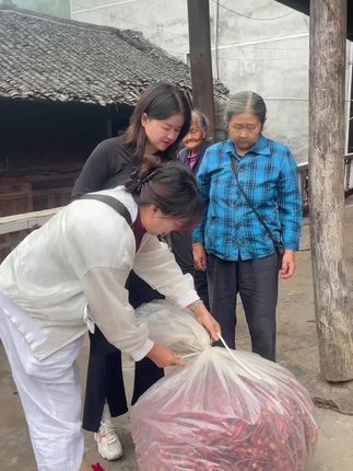 农家自种本地干辣椒,不打农药