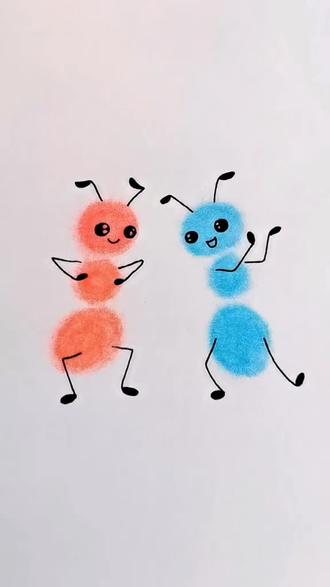 一起来试试吧!#儿童简笔画 #亲子简笔画