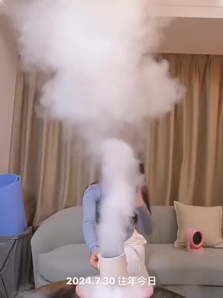 桌面壁挂风扇 桌面商用涡轮风扇户外双铜无刷电机强力挂壁数显台式无极调节风扇#科技改变生活 #多功能 #便携 #新科技 #风扇