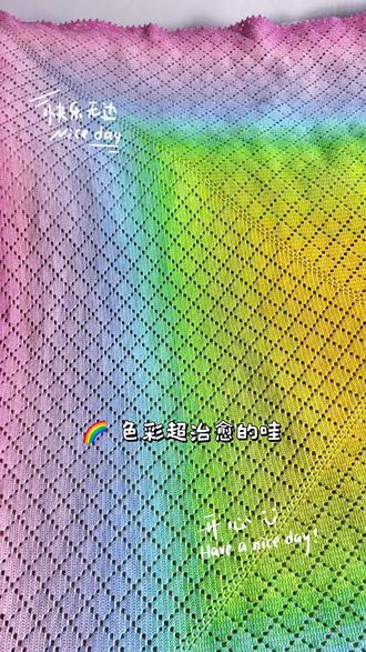 饼干毯好好看#钩针编织