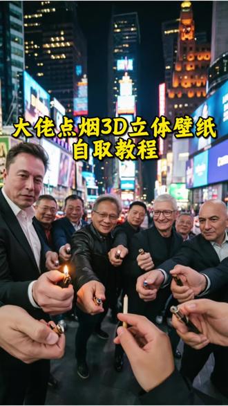 大佬点烟3d动态高清全屏壁纸自取教程!
#大佬点烟的壁纸 #大佬点烟3d动态壁纸 #大佬点烟 #剪映 #马斯克点烟壁纸