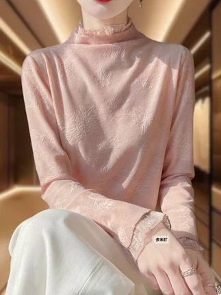 #内搭外穿都好看 #谁穿谁漂亮 #时尚打底衫 #秋冬穿搭 #针织衫