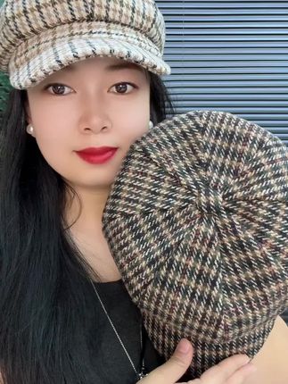 #八角帽贝雷帽 #八角帽 #帽子 #防风保暖帽