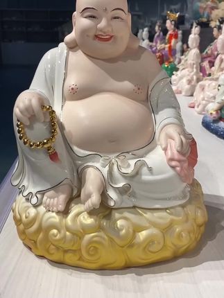 #戴玉堂#陶瓷 #德化白瓷 #弥勒 #摆件