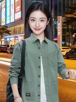 #衬衫外套 #品质男装 #工装外套 #时尚穿搭 #衬衫穿搭