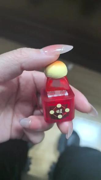 就说你有吗?!我有!!!隐藏款#名创优品盲盒 #旺仔键帽