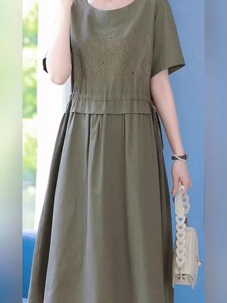 #气质仙女裙穿搭 #优雅气质 #显瘦连衣裙 #夏季穿搭 #谁穿谁漂亮