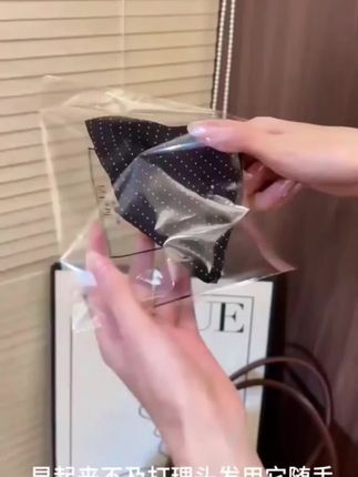 好物推荐#这款#三角马尾抓夹也太好看了吧!#抓夹#头饰发饰 #美出高级感