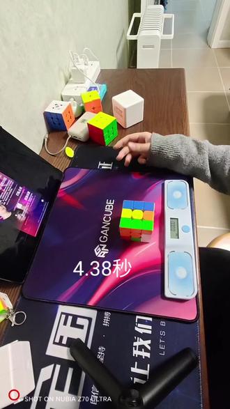 2.76世界纪录复盘#GANCUBE#GAN破三秒大关@皮皮GAN@GAN魔方情报局