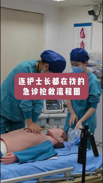 连护士长都在找的急诊抢救流程图#急诊抢救 #护士懂护士 #护士 #护理 #护士日常