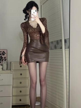 #日常穿搭 #短裙穿搭 #性感可爱
