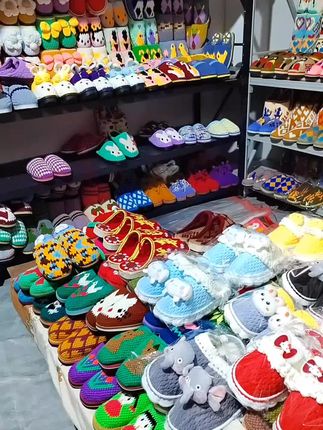 #毛线钩织 #我的手工作品 #纯手工编织拖鞋 #实拍原视频 #手工编织拖鞋