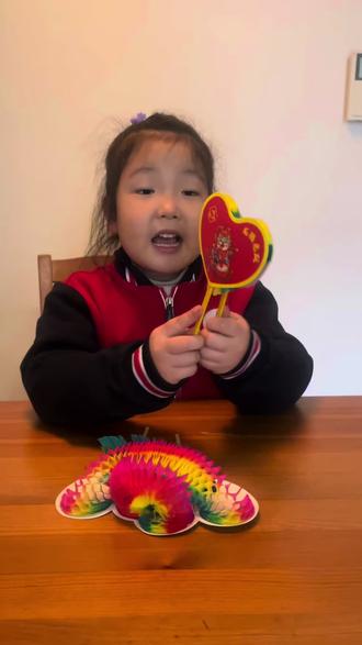 小朋友玩转非遗纸翻花#非遗文化 #亲子时光