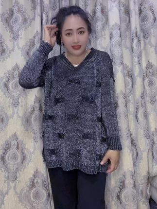 微领中长款打底上衣#上热门 #谁穿谁好看