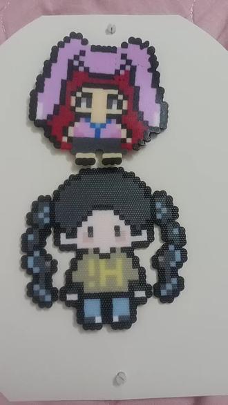 #拼豆小人 白鹿宋雨琦,成功啦