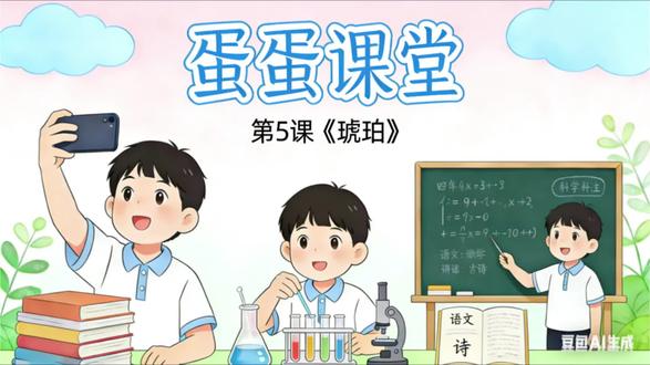 【蛋蛋课堂】语文四年级下册第5课《琥珀》第一课时
#真实生活分享计划 #我在抖音写日记#小学语文 #今天也在认真学习 #涨知识