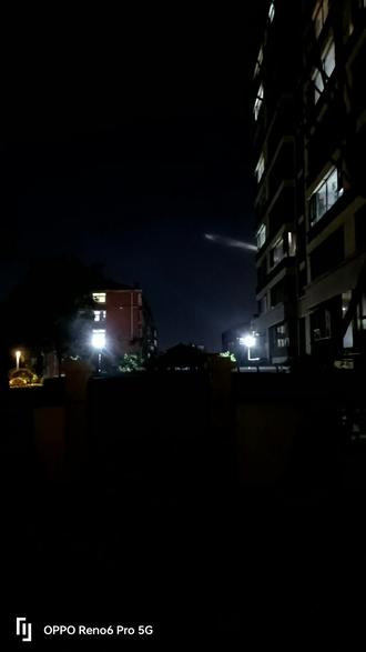 济南市平阴县,发现不明飞行物,疑似大国新型超音速飞机