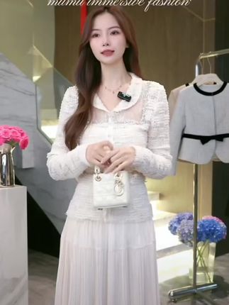 精致主义●樱花泡泡-2025秋新款立体工艺法式设计感#蕾丝衬衫上衣 #衬衫上衣 #高级感穿搭 #好物推荐🔥
