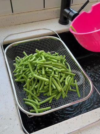 #伸缩沥水篮#厨房好物 #结实耐用 #不锈钢材质结实耐用 #过滤篮