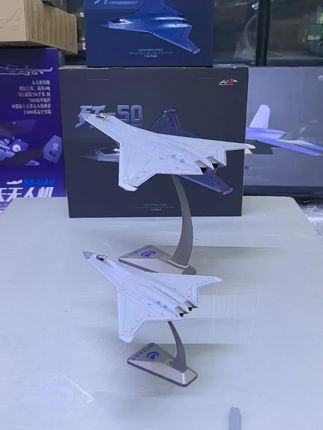 歼50隐形战斗机飞机模型视频展示 #歼50模型