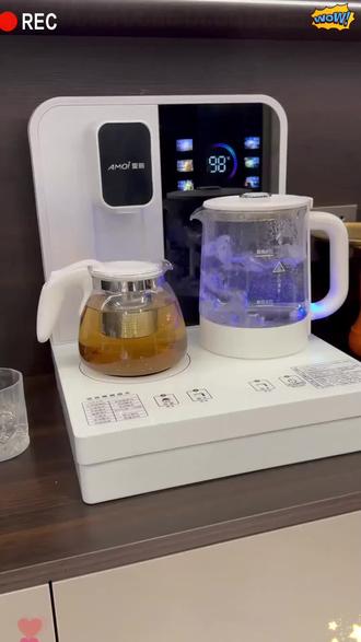 台式茶吧机桌面餐边柜家用智能语音恒温防溢水防干烧小型多功能#家电选购 #居家好物#台式茶吧机