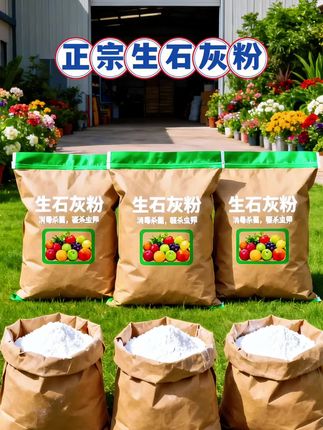 正宗生石灰粉#石灰 #生石灰 #三农种植 #助力三农 #种植小技巧 内容AI生成 以实物为准