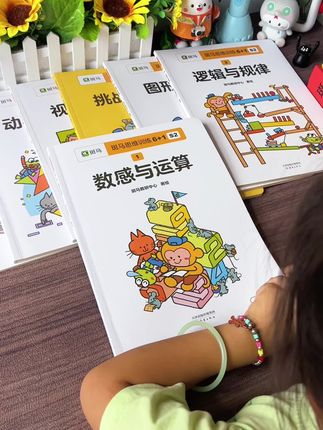 这套斑马思维训练分为小班,中班,大班,提升孩子的思维能力#启蒙早教 #思维训练 #斑马思维