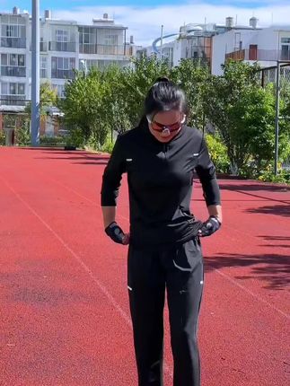 跑步裤子后腰口袋可放手机长裤男速干透气运动马拉松秋冬训练新款