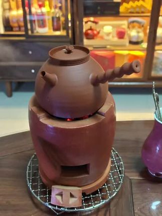 #潮州工夫茶 #水木砂铫 #副榜炉 #核桃碳 #石古木炭
