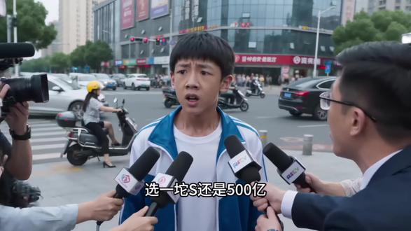 选一坨屎还是500亿? #ai #搞笑 #抽象 #看完不笑算我输