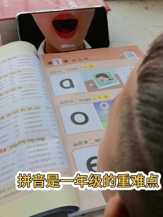 一年级拼音是重难点,学好拼音没有捷径,可以准备这本《跟着课本学拼音》让孩子学透拼音,漫画+口诀+视频跟读,14天孩子脱口而出,快给孩子安排起来