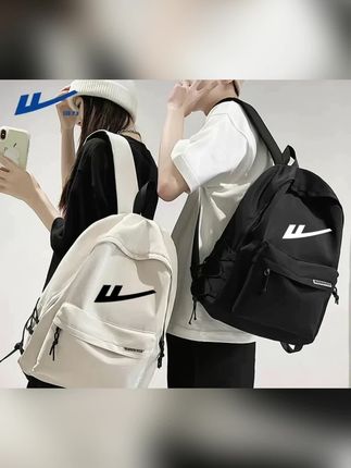 回力书包初中生男大容量双肩包高中生背包女旅游轻便大学生电脑包