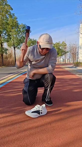 💥真实测评➕这回弹绝了❓安踏二区心率90#跑鞋