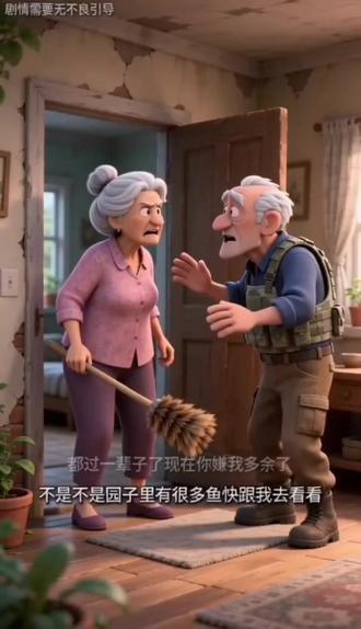 #AI菜园刨地遇鱼涌#随变ai随便玩