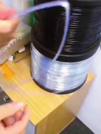 塑钢线大棚配件压膜线高强度养殖丝拉线葡萄架百香果网床托幕绳子#塑钢线 #结实耐用 #代替铁丝