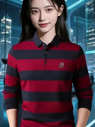 #polo衫 #长袖t恤 #无限回购的宝藏单品 #春秋穿搭 #面料柔软舒适透气