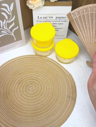 玻璃密封罐带盖 圆形防漏 冷藏泡菜咸菜保鲜盒