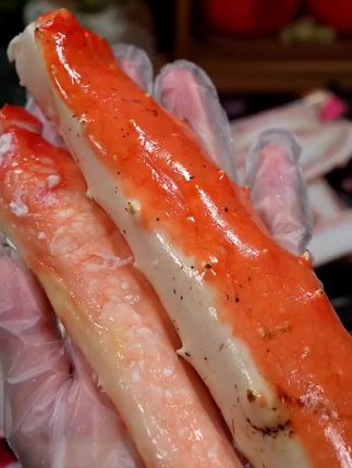 【超大帝王蟹腿】粤海湾 海鲜帝王蟹蟹腿 年货送礼佳选 高档正品