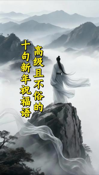 元旦即将来临,十句高级且不俗的祝福语#元旦 #新年 #祝福语 #跨年 #祝福